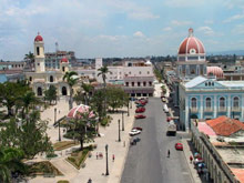 Cienfuegos: piazza principale