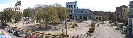 La piazza principale di Sancti Spiritus